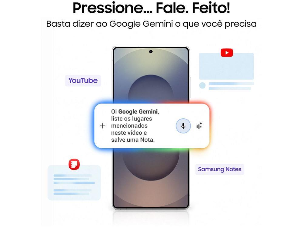 Samsung Galaxy S25 Ultra 5G 256GB Galaxy AI Titânio Preto 6,9" 12GB RAM Câm. Quádrupla 200+50+10+50MP Bateria 5000mAh Dual Chip - 2