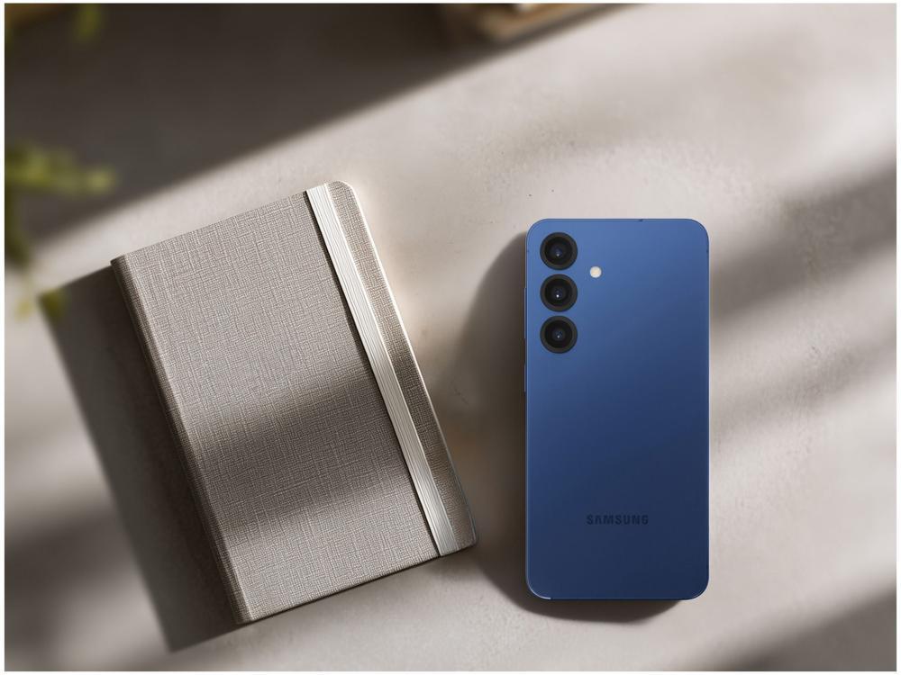 Samsung Galaxy S25 5G 256GB Galaxy AI Azul Marinho 6,2" 12GB RAM Câm. Tripla 50+12+10MP Bateria 4000mAh Dual Chip - 9