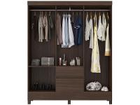 Guarda-roupa Casal 2 Gavetas 6 Portas Demóbile Flash II - 8