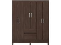 Guarda-roupa Casal 2 Gavetas 6 Portas Demóbile Flash II - 9