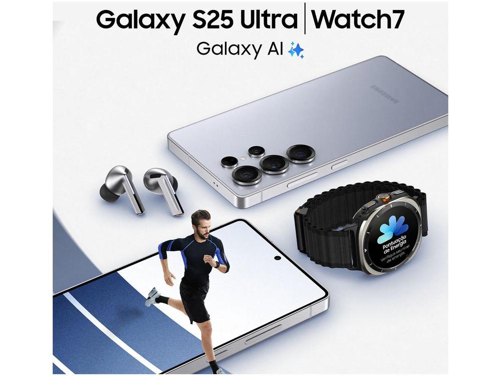 Samsung Galaxy S25 Ultra 5G 512GB Galaxy AI Titânio Cinza 6,9" 12GB RAM Câm. Quádrupla 200+50+10+50MP Bateria 5000mAh Dual Chip - 6