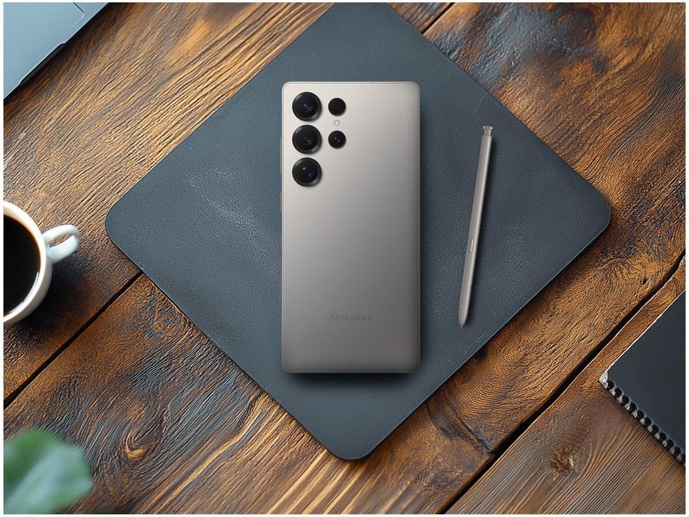 Samsung Galaxy S25 Ultra 5G 512GB Galaxy AI Titânio Cinza 6,9" 12GB RAM Câm. Quádrupla 200+50+10+50MP Bateria 5000mAh Dual Chip - 8