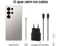 Samsung Galaxy S25 Ultra 5G 512GB Galaxy AI Titânio Cinza 6,9" 12GB RAM Câm. Quádrupla 200+50+10+50MP Bateria 5000mAh Dual Chip - 7