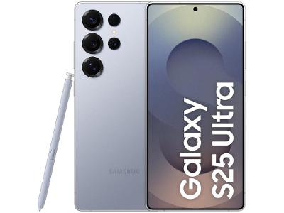 Celular Galaxy S25 Ultra 5G 256GB Galaxy AI Titânio Azul 6,9" 12GB RAM Câm. Quádrupla 200+50+10+50MP Bateria 5000mAh Dual Chip