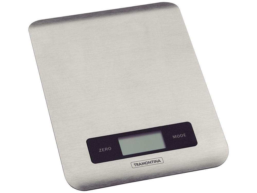 Balança de Cozinha Digital Tramontina 5kg Inox Adatto 61101020 - 1