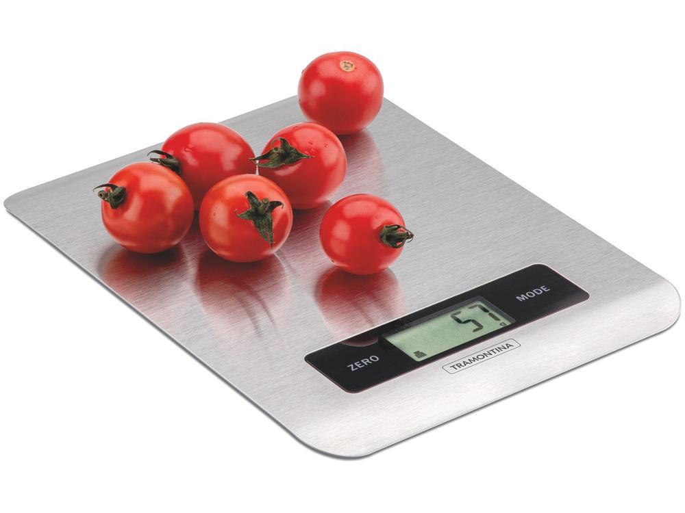 Balança de Cozinha Digital Tramontina 5kg Inox Adatto 61101020 - 4