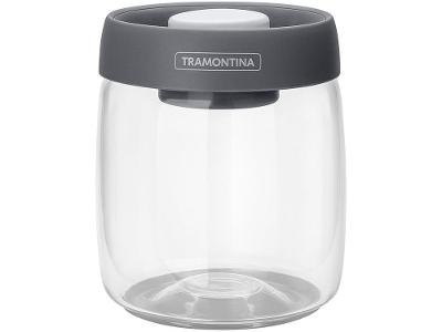 Pote de Vidro Hermético Tramontina com Tampa Redondo 800ml Purezza
