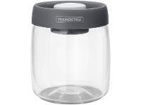 Pote de Vidro Hermético Tramontina com Tampa Redondo 800ml Purezza - 1