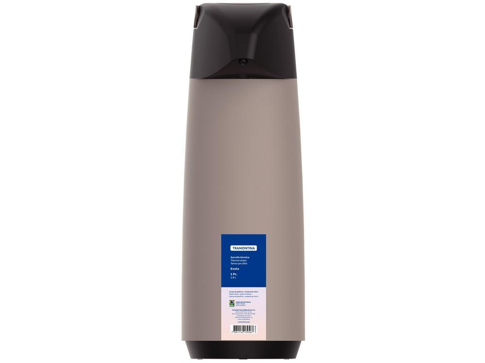 Garrafa Térmica Tramontina 1,8L Exata 61639588 Bege - 5