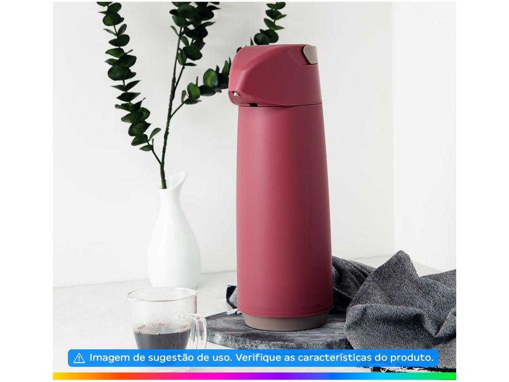 Garrafa Térmica Tramontina 1,8L Exata 61639186 Vermelha - 3