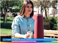 Garrafa Térmica Tramontina 1,8L Exata 61639186 Vermelha