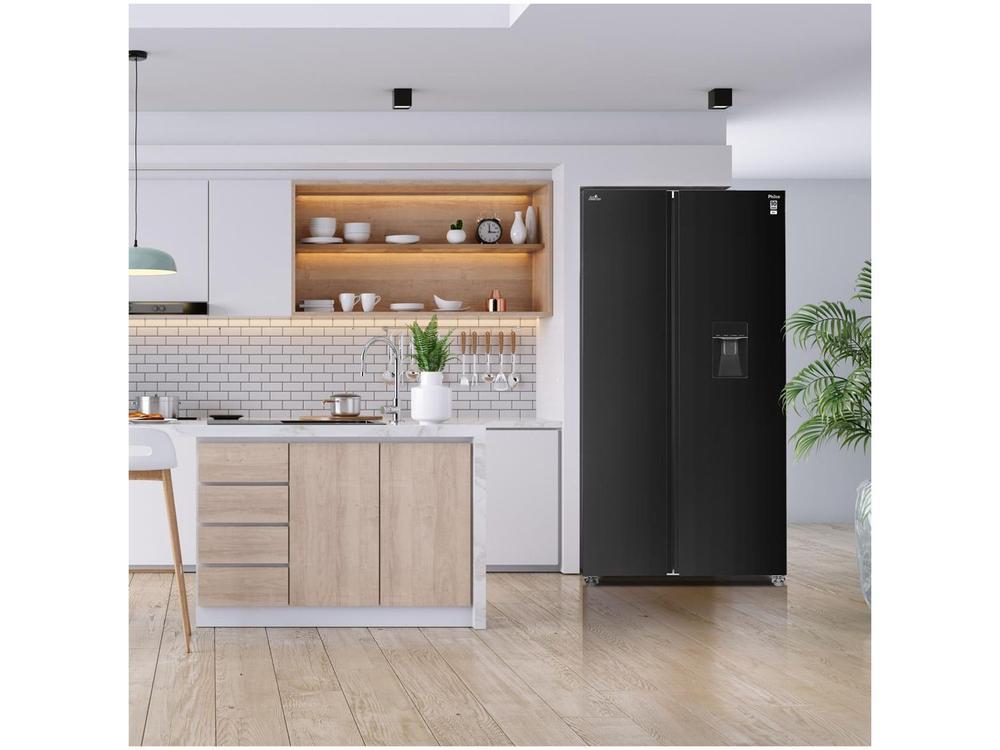 Geladeira/Refrigerador Philco Frost Free Side By Side Preto 434L PRF43A - 4