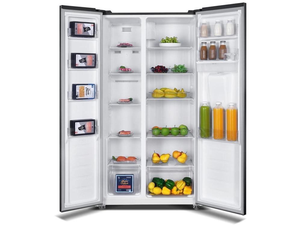 Geladeira/Refrigerador Philco Frost Free Side By Side Preto 434L PRF43A - 5