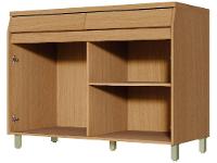 Balcão de Cozinha Nesher 100% MDF 2 Portas 2 Gavetas Simone Mendes - 5