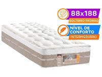Colchão Solteiro Castor de Mola 32x88x188cm Silver Star One Face - 2