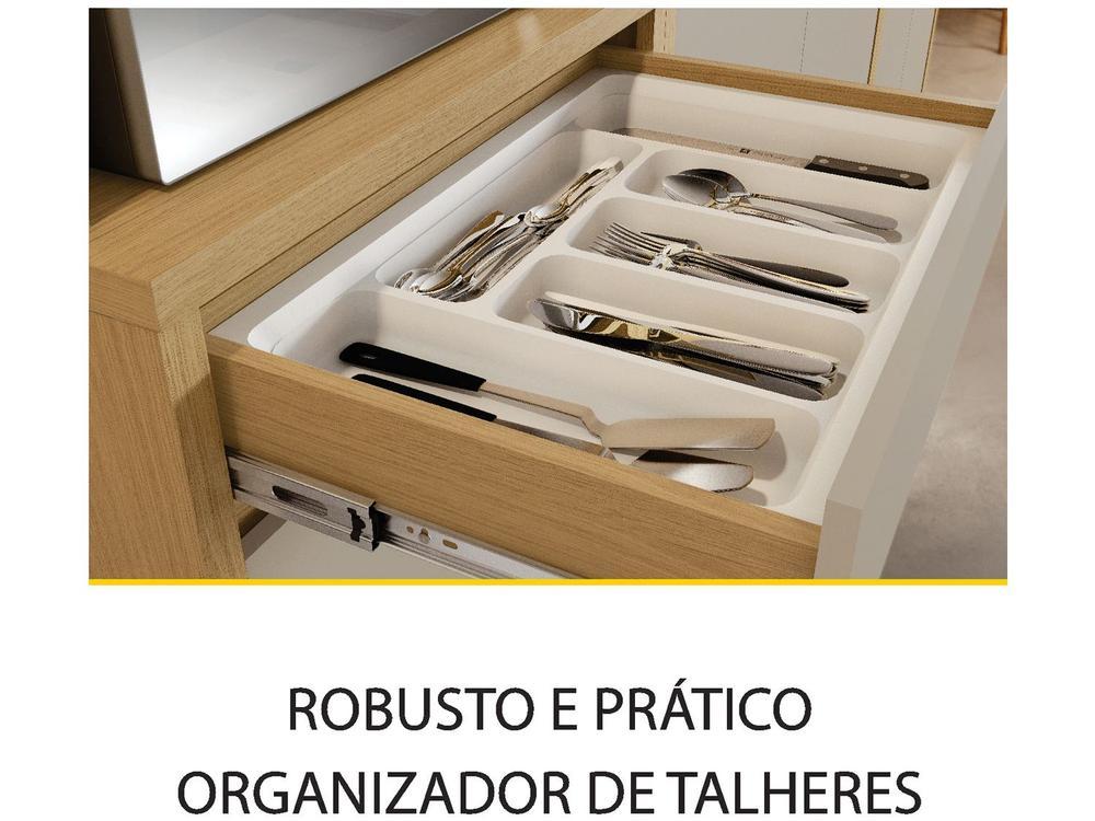 Armário de Cozinha Compacta Nesher Condessa 7 Portas 1 Gaveta 100% MDF - 6