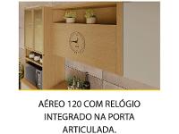 Armário de Cozinha Compacta Nesher Condessa 7 Portas 1 Gaveta 100% MDF - 5