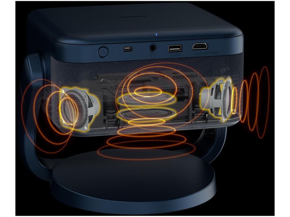 Projetor Portátil Smart Epson EpiqVision EF-22N Laser Full HD 1000 Lúmens 3LCD Wi-Fi Bluetooth HDMI Preto Ônix - 5