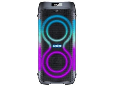 Caixa de Som PartyBox Bluetooth Vivensis Vibe Sound V6 Party 1000W USB