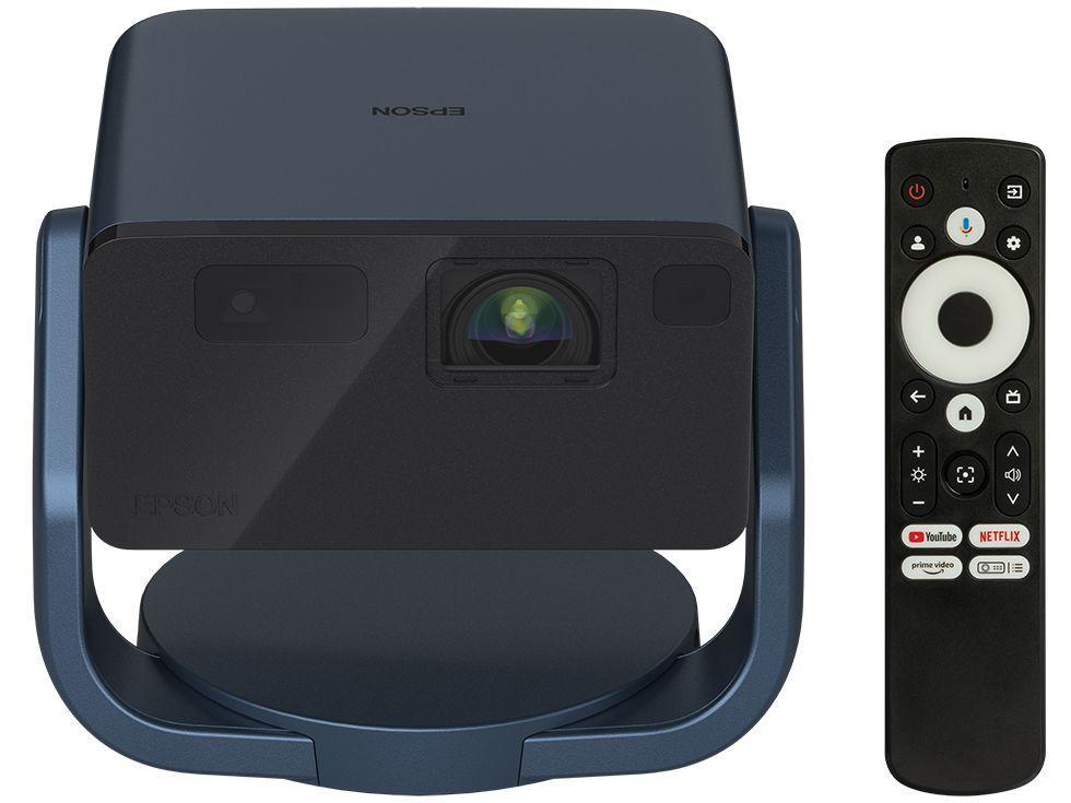 Projetor Portátil Smart Epson EpiqVision EF-22N Laser Full HD 1000 Lúmens 3LCD Wi-Fi Bluetooth HDMI Azul Safira - 1