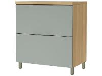 Balcão de Cozinha Nesher 100% MDF 1 Porta 1 Gaveta Marquesa - 1