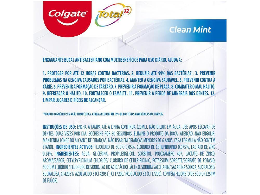 Enxaguante Bucal Colgate sem Álcool - 7
