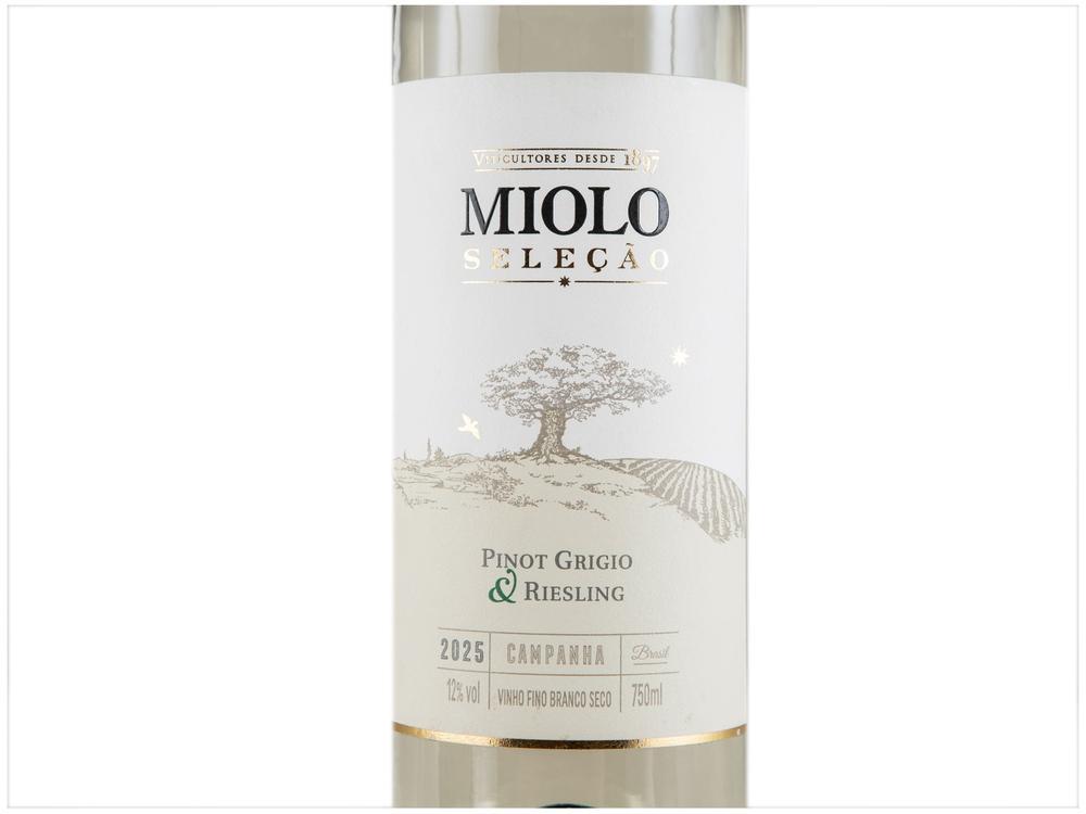 Vinho Branco Seco Miolo Seleção Brasil 750ml - 3