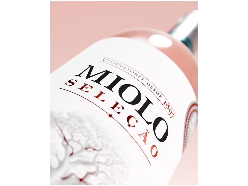 Vinho Rosé Seco Miolo Seleção Brasil 750ml - 3