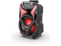 Caixa de Som Amplificada Bluetooth Vivensis Vibe Sound V8 Power 340W USB