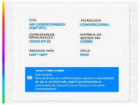 Ar-condicionado Portátil 10.000 BTUs Gree Frio Aovia GPC10AP-A6NNA1A - 3