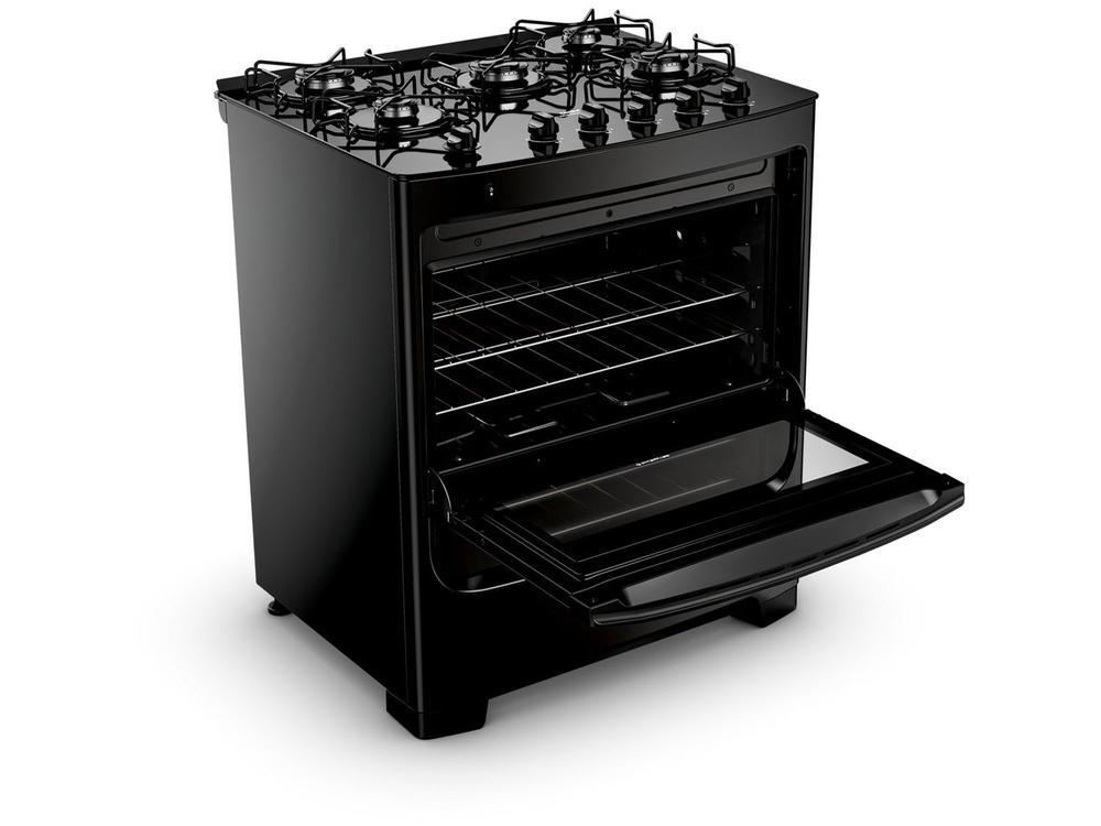 Fogão 5 Bocas Consul Preto CFS5VBE - 6