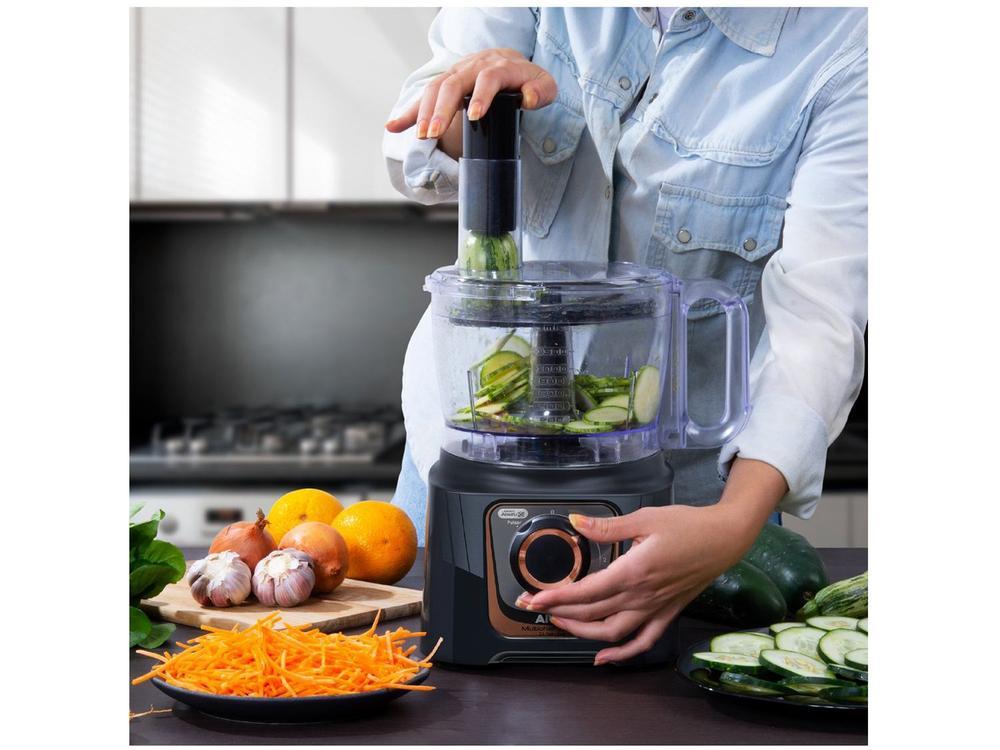 Multi Processador de Alimentos Arno 700W Preto Multichef MP72 24 Funções - 6