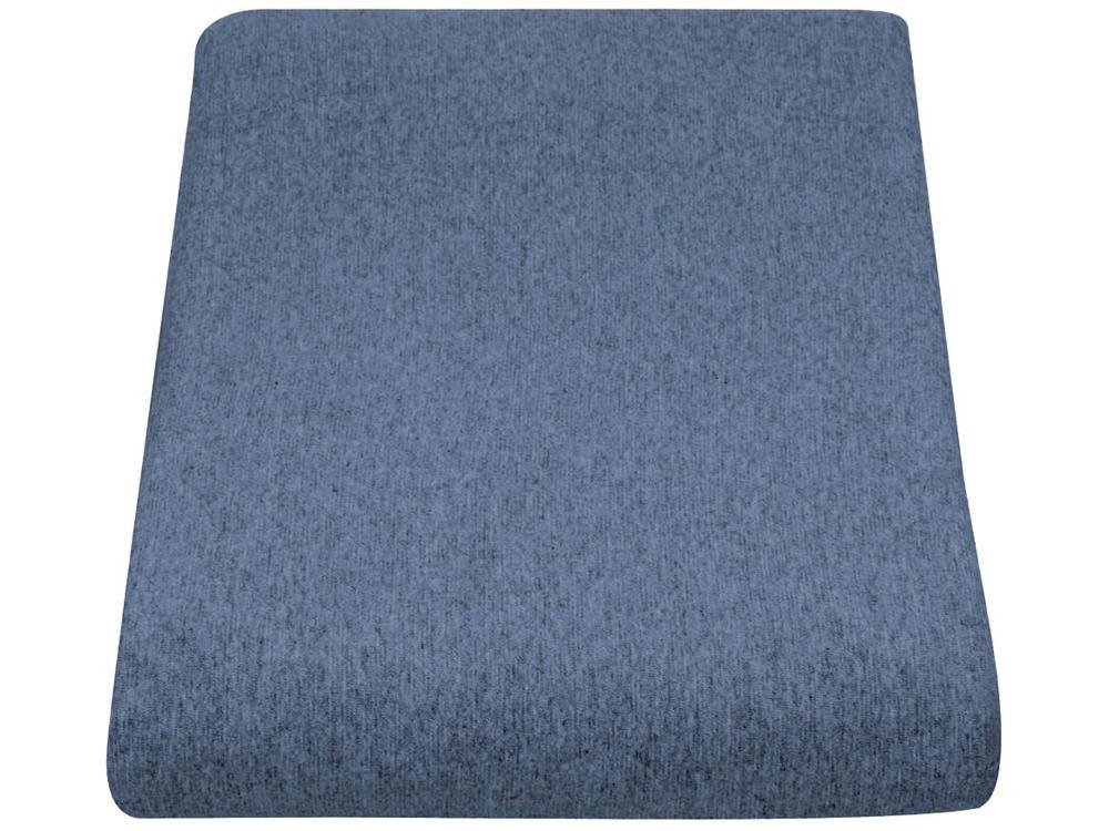 Jogo de Cama Solteiro Atlântica Mescla Urban Azul Suave 2 Peças - 4