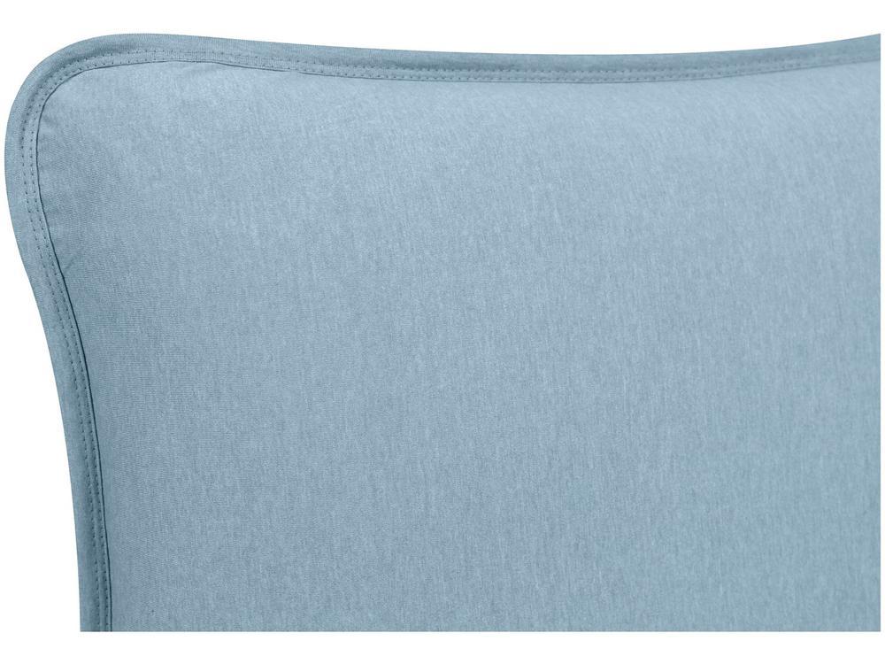 Jogo de Cama Casal Atlântica Mescla Urban Azul Lua 3 Peças - 3