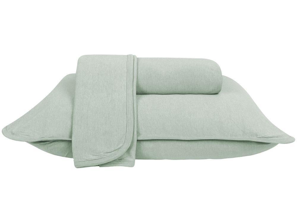 Jogo de Cama Casal Atlântica Mescla Urban Cidreira 3 Peças - 1