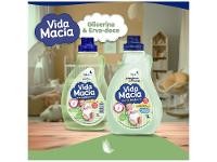 Kit Sabão e Amaciante Casakm Vida Macia Kit Lavanderia Infantil 1L - 2