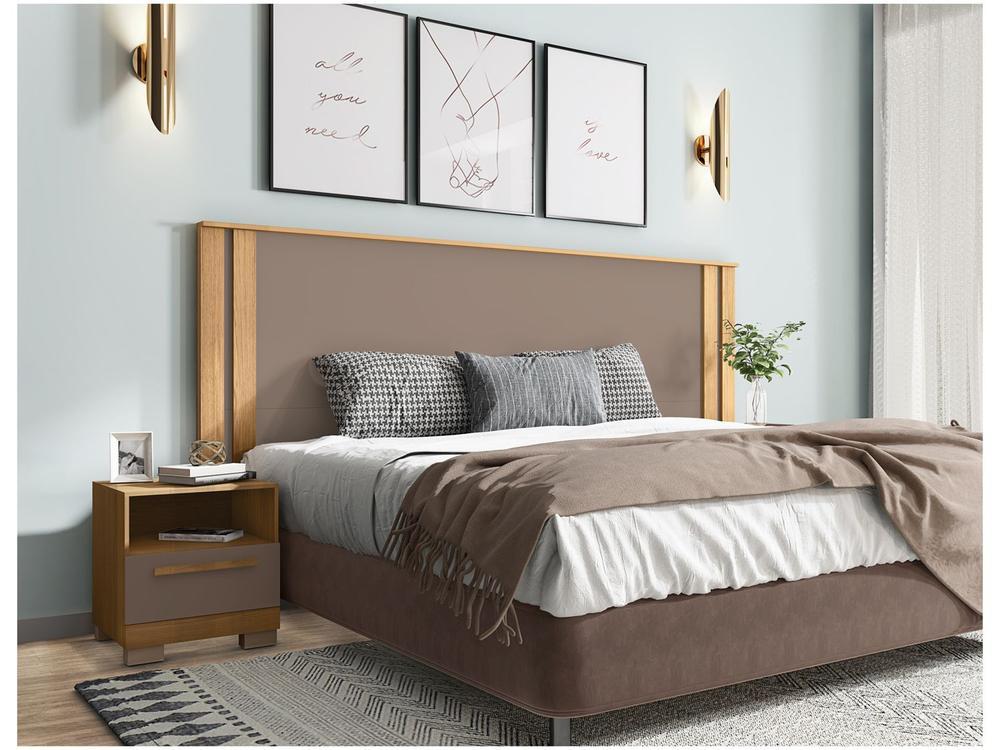 Cabeceira Casal Caemmun Éden Cacao e Lamina Mel - 5