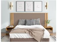 Cabeceira Casal Caemmun Éden Cacao e Lamina Mel