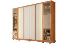 Guarda-roupa Casal 4 Gavetas 6 Portas Caemmun Tela - 8