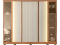 Guarda-roupa Casal 4 Gavetas 6 Portas Caemmun Tela - 9