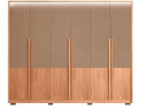 Guarda-roupa Casal 4 Gavetas 6 Portas Caemmun Francis - 7