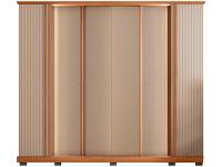 Guarda-roupa Casal 4 Gavetas 6 Portas Caemmun Mestre - 9