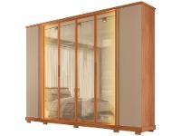 Guarda-roupa Casal 4 Gavetas 6 Portas Caemmun Quinn - 8