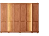 Guarda-roupa Casal 4 Gavetas 6 Portas Caemmun Impression - 9