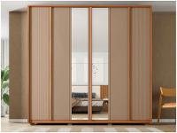 Guarda-roupa Casal com Espelho 4 Gavetas 6 Portas Caemmun Cléo