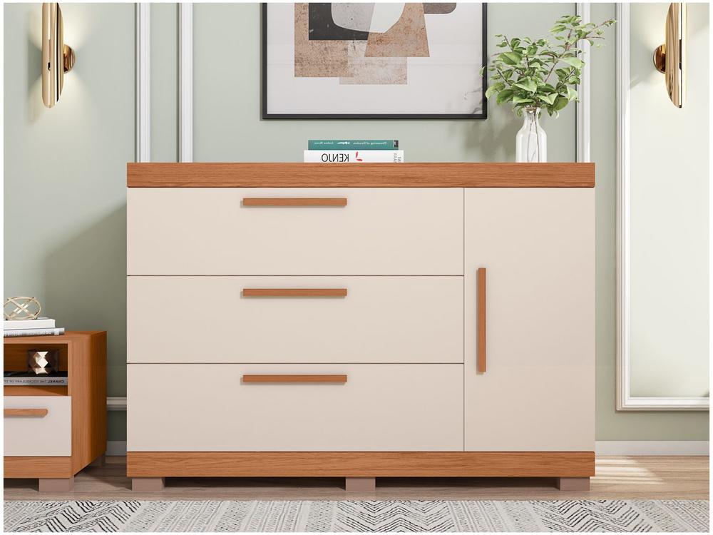 Cômoda Multiuso 3 Gavetas Caemmun Éden - 1