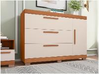 Cômoda Multiuso 3 Gavetas Caemmun Éden