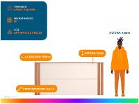 Cabeceira Casal Caemmun Éden Off White e Freijó - 2