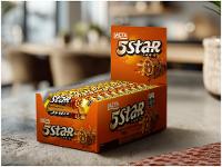 Chocolate 5 Star Recheado com Caramelo e Biscoito Display com 18 Unidades de 40g Lacta