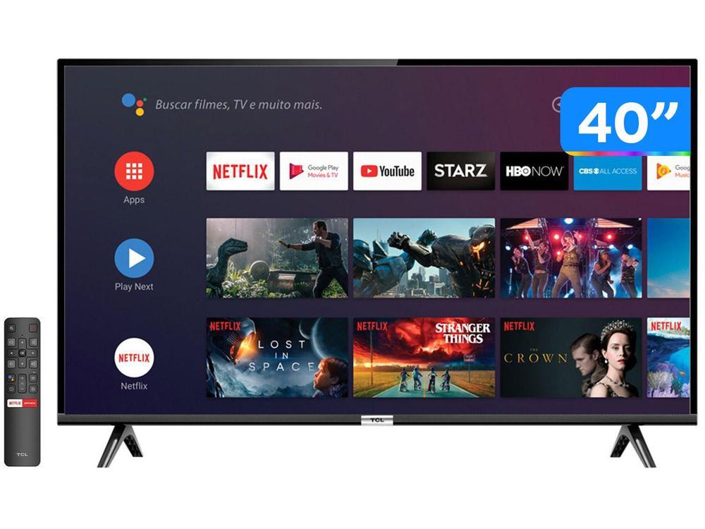 Smart TV 40” Full HD LED TCL 40S6500 Android - 1